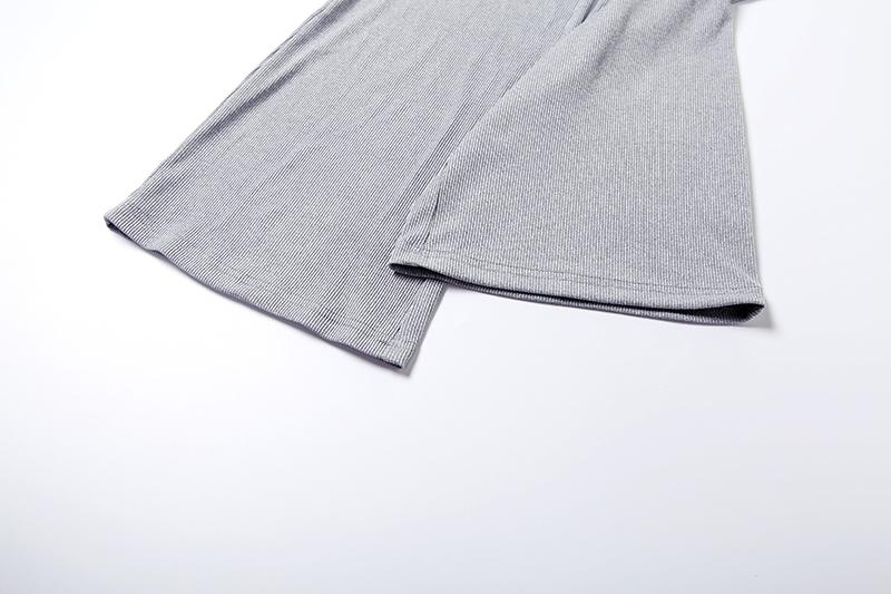 DOUCIU Autumn French Intellectual Elegance Commuting Casual Versatile Simple Women's Thin Contrast Color Button Cardigan Long-Sleeved Top & Trousers Two-Piece Set, Lady, Pants Suit