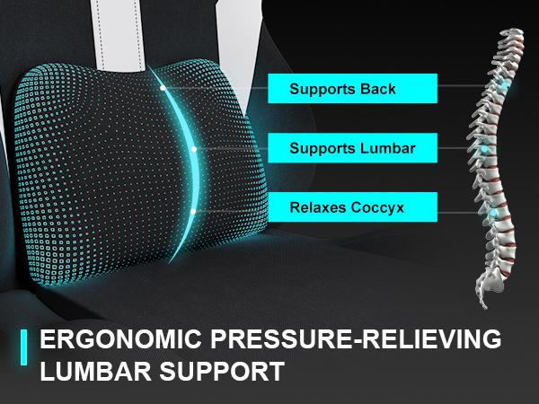 GTPLAYER Gaming Chair, Computer Chair with Bluetooth Speakers, High Back Ergonomic Office Chair Desk Chair with Lumbar Support, Height Adjustable Game Chair with Footrest 330LBS, Comfy Seat, Cool Chair