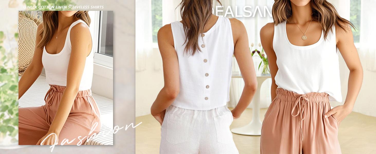 DEALSANXUN Womens Square Neck Ruched Tank Top - Wide Strap Crop Cami, Y2K Flowy Floral Design with Luxurious Feel, Casual Chic Loose Fit Blouse for Spring Summer Going Out Cute Cropped Womenswear Comfy Fashion Clothes Shirt Fabric Cotton crop tops