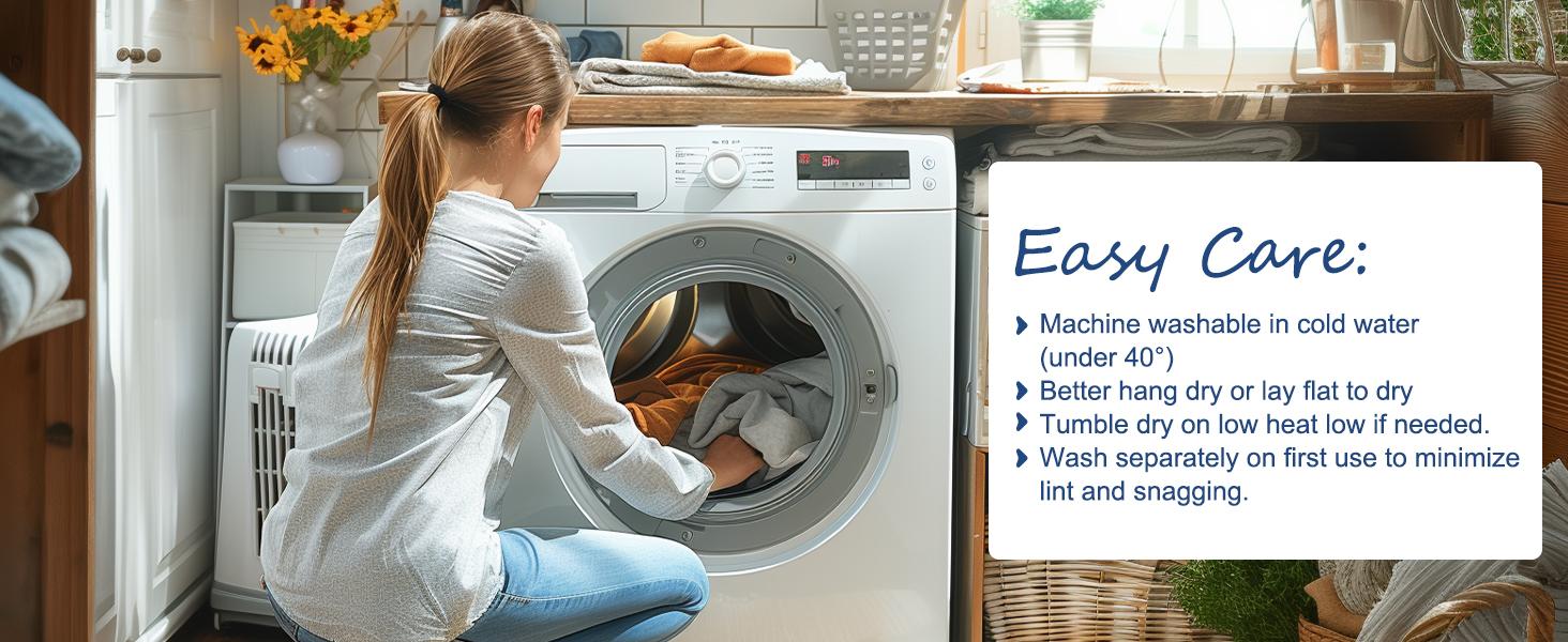 PHF Waffle Weave Duvet Cover Set, 3 counts/set Ultra Soft Comforter Cover for All Season,  Breathable Durable with 2 Pillow Shams Bedding Collection, Gifts