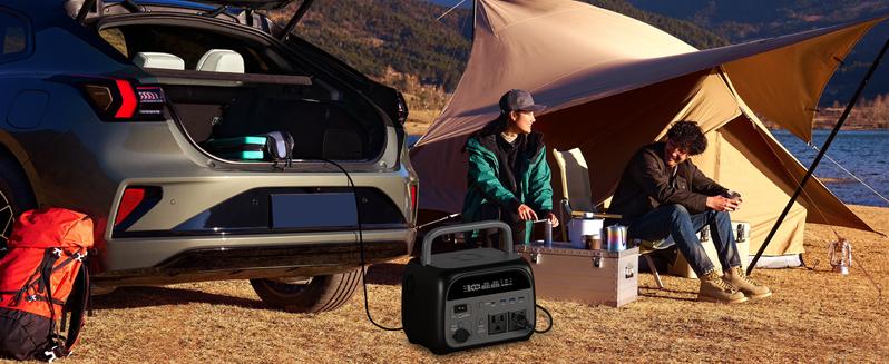 Black Friday Deal Ctolity 500W 345wh Portable Power Station 100W ETFE Solar Panel 23.7% Efficiency Solar Generator LiFePO4 Battery for Camping Outdoor