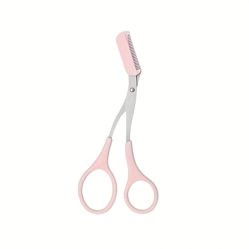 Portable Eyebrow Trimmer Set, 5 Counts/set Stainless Steel Eyebrow Scissors, Precision Eyebrow Tools, Makeup Tools for Women, Eyebrow Kit, Eyebrow Styling Kit