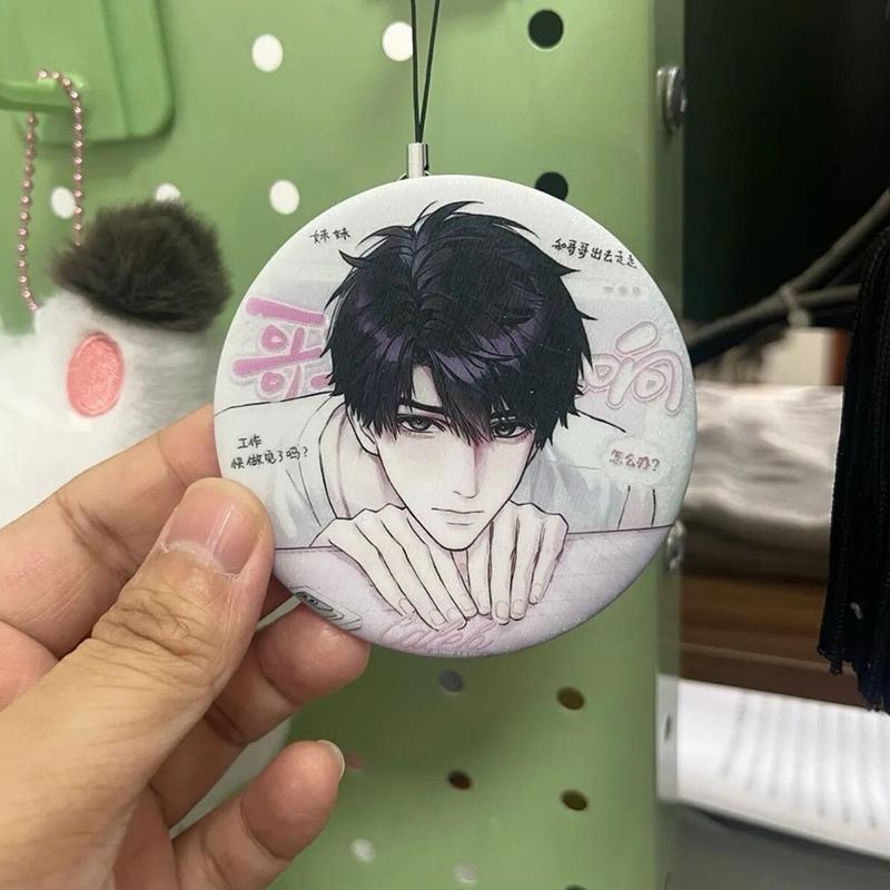 Game Love And Deepspace Caleb Cosplay Brooch Tinplate Badge Lapel Pins Bag Accessories Decoration Ornament Props
