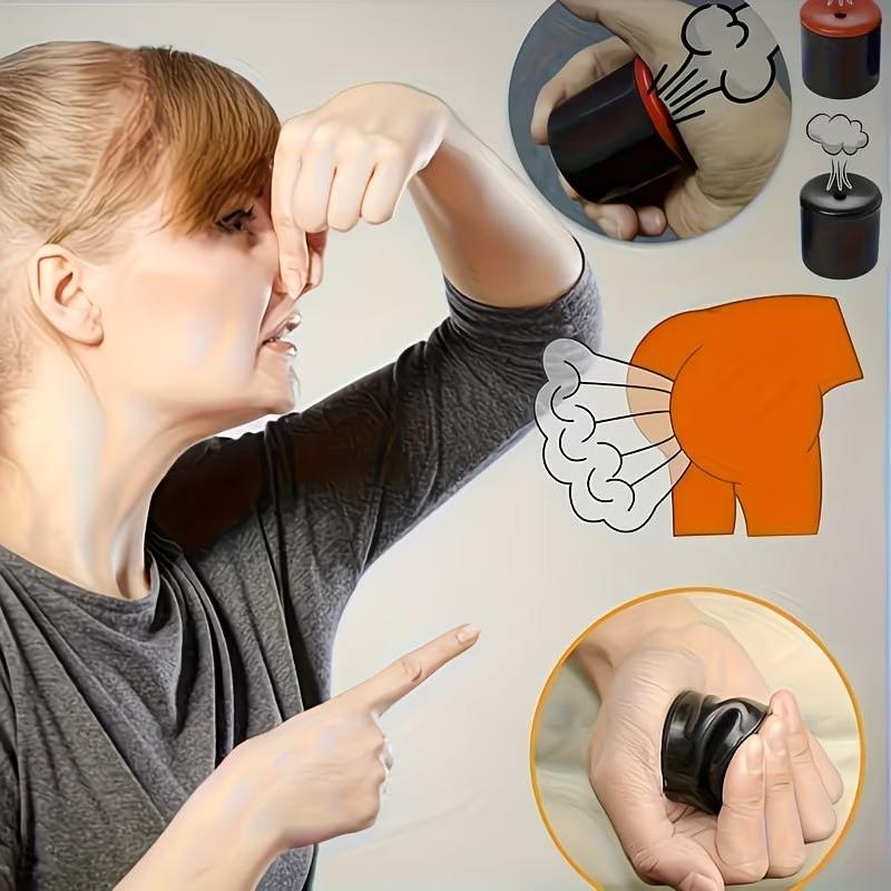 2Pcs Realistic Fart Sound Maker, Durable Synthetic Rubber, Loud Clear Sound, Discreet & Portable Prank Kit, Perfect for Party & Gag Gift (Ages 18+)
