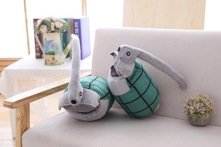 In Stock My Hero Academia Bakugo Katsuki Plush Toy Cosplay Gloves Cuff Arm Wrist Band Power Bracer Grenades Stuffed Toy For Kids