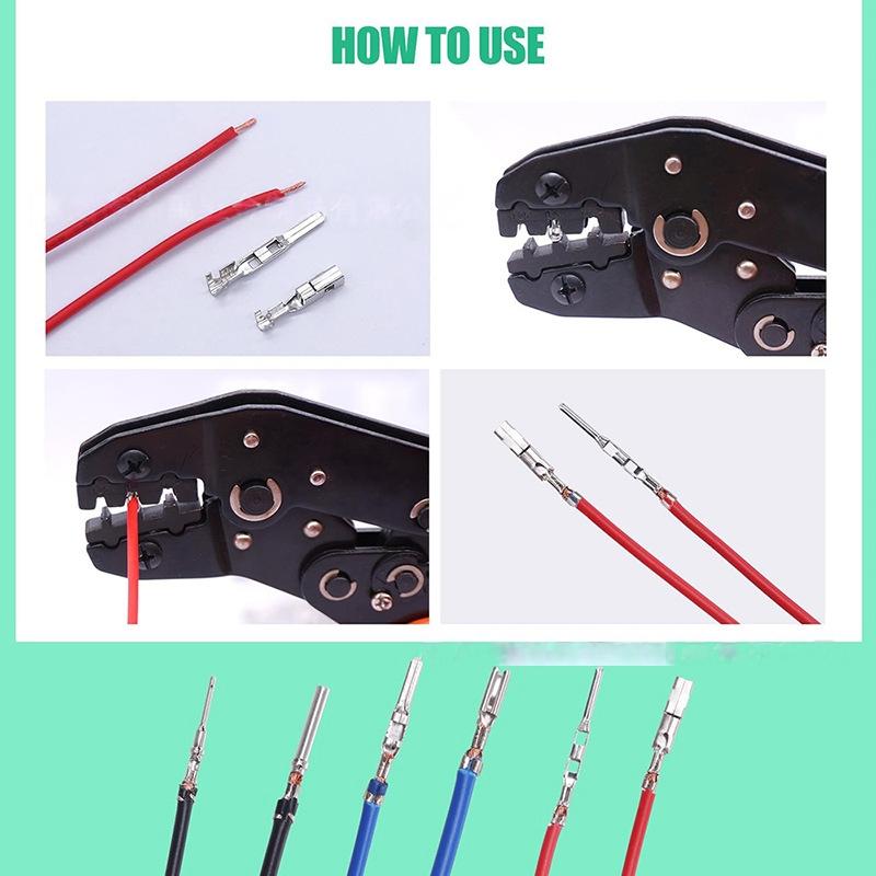 290PCS/1-3.5mm Automotive Connector Pin Accessories Male and Female Connectors Crimping Wiring Pin Terminal+One 48B Wire Clamp Widely Used in Various 12V Connectors, Trucks, Cars, Ships, etc 290PCS/1-3.5mm Automotive Connector Pin Accessories Male and Female Connectors Crimping Wiring Pin Terminal+One 48B Wire Clamp Widely Used in Various 12V Connectors, Trucks, Cars, Ships, etc