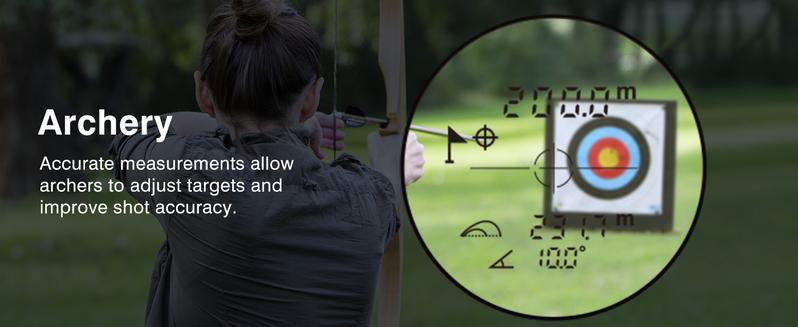 Golf Rangefinder Laser Range Finder with Slope, 1200Yards, 7X Magnification for Golf/Hunting with Flag Pole Lock Vibration, Magnet Stripe Rechargeable-7.99