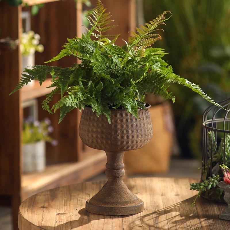 American Retro Distressed Flower Pot Ornaments, Garden Decor, Coffee Shop, Bar, Bed and Breakfast, Courtyard, Balcony, Vase