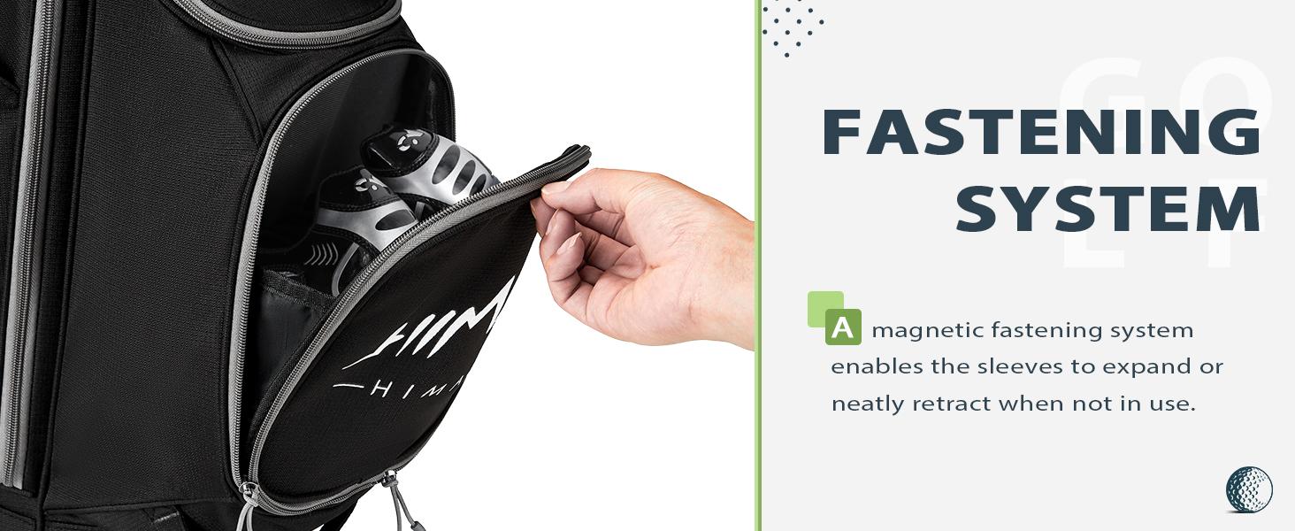 GoHimal 14-Way Golf Stand Bag, Golf Bag for Men with Stand - Lightweight & Durable Golf Club Bags for Men & Women