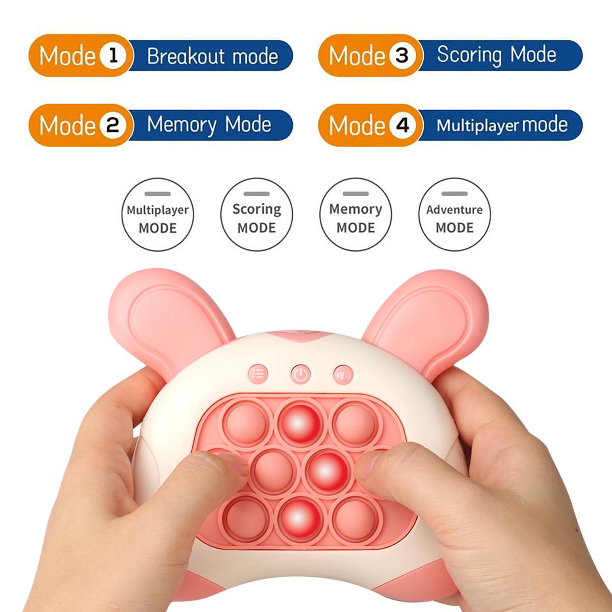 Fast Press Quick Push Game Toy for Kids 3rd Generation Cute Animals gift for kids pop  its pop  tube