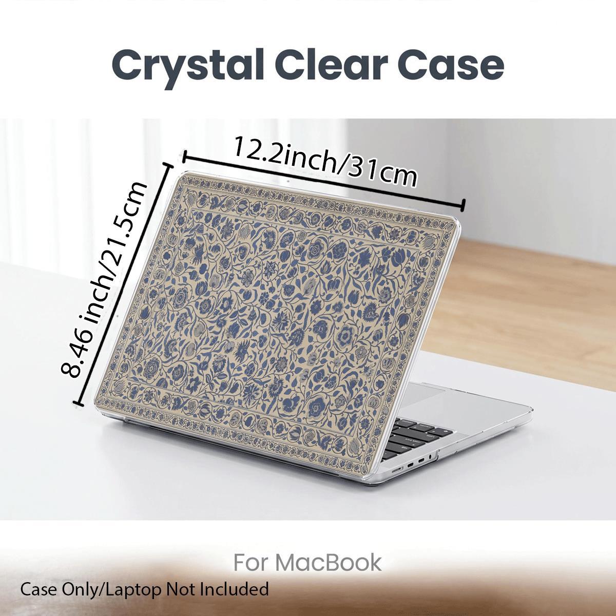 Clear Crystal Shockproof Case for MacBook/matebook,Full Transparent Hard PC Cover with Cooling Vents,Snug Fit Laptop Shell,Laptop Casing,compatible with 13 Neo/13.3 Air/13.3 Pro/13.6Air/14.2 Pro/15Air/16.2Pro/D16/14 Ultra