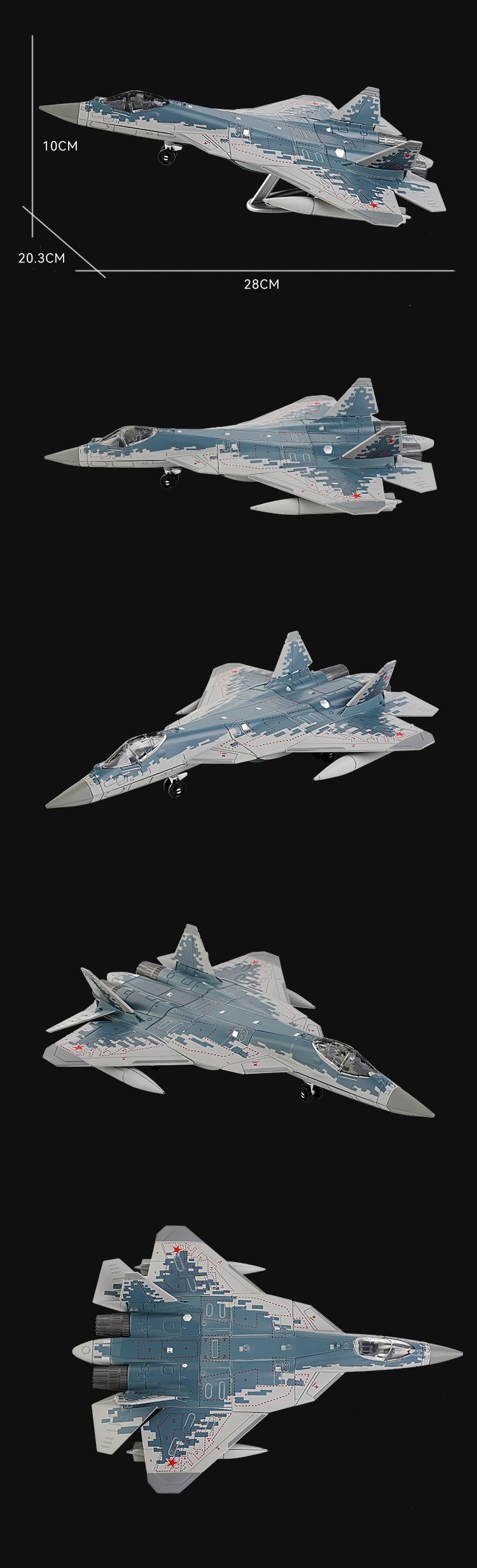 1:72 Scale SU-57 Felon Twin Engine Heavy Stealth Fighter Creative Military Series Building Blocks Toys Buildable Model Kit Highly Detailed Realistic Military Aircraft Jet Model For Adult Collectors and Hobbyists DIY Assembly Project Great Gift For Men