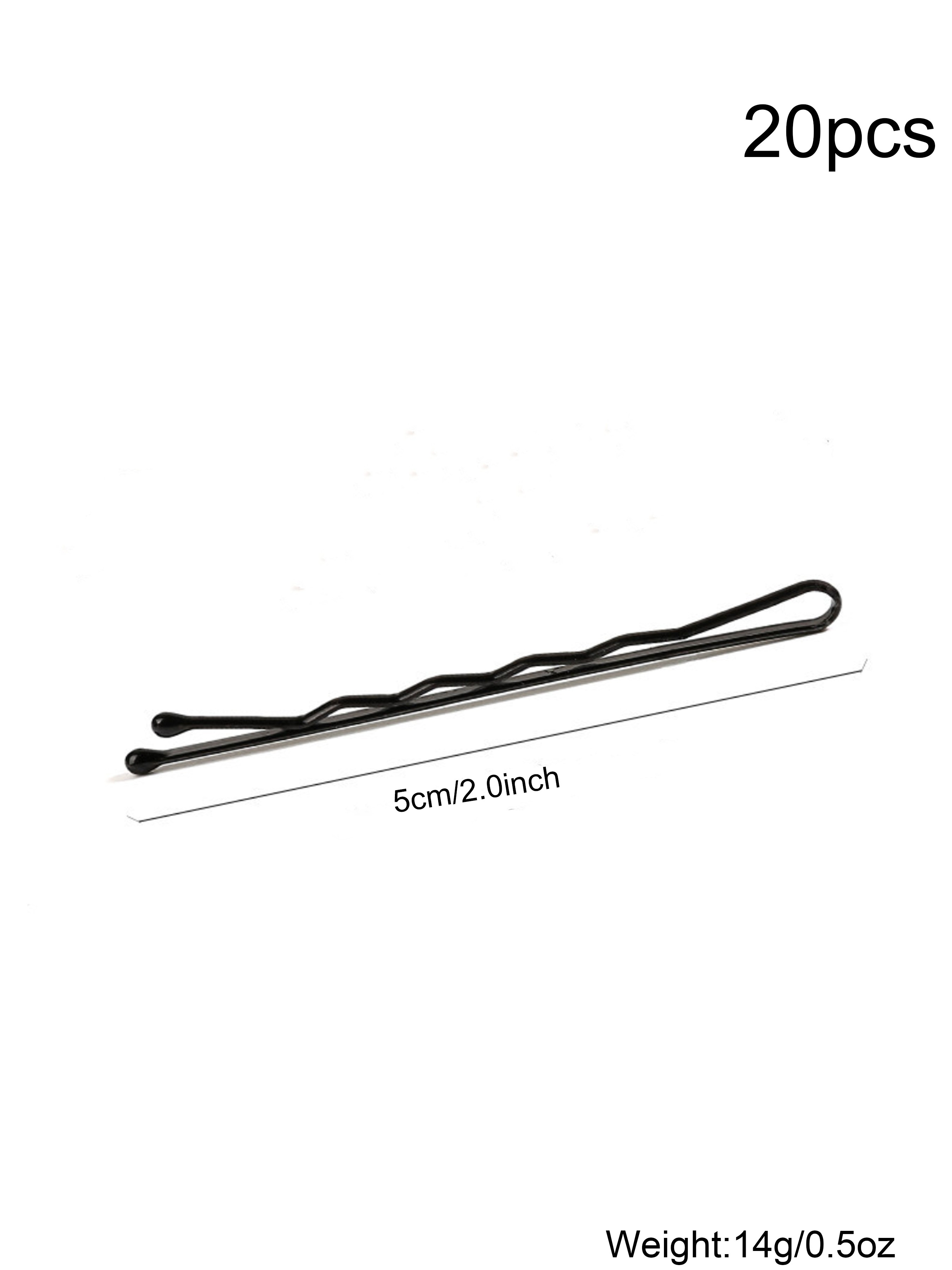 20pcs 2inches Hair Pins Kit, Secure Hold Bobby Pins Clips, Ideal for Women, Girls, Hairdressers, Daily Use