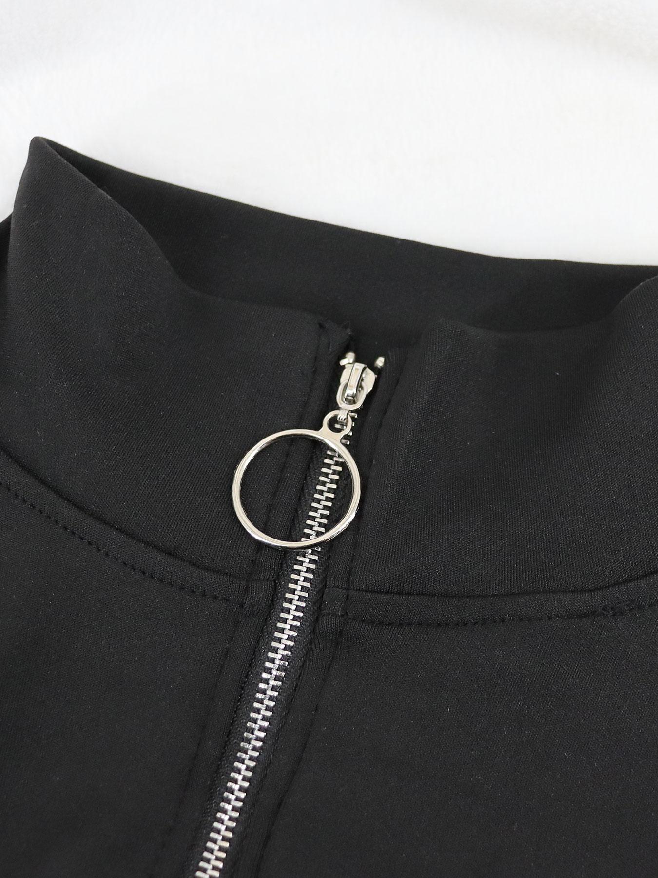 Plus Size 2 Piece Tracksuit Set for Women – Zip Up Long Sleeve Jacket and High Waist Pants, Casual Streetwear Outfit, Plain Tracksuit Set