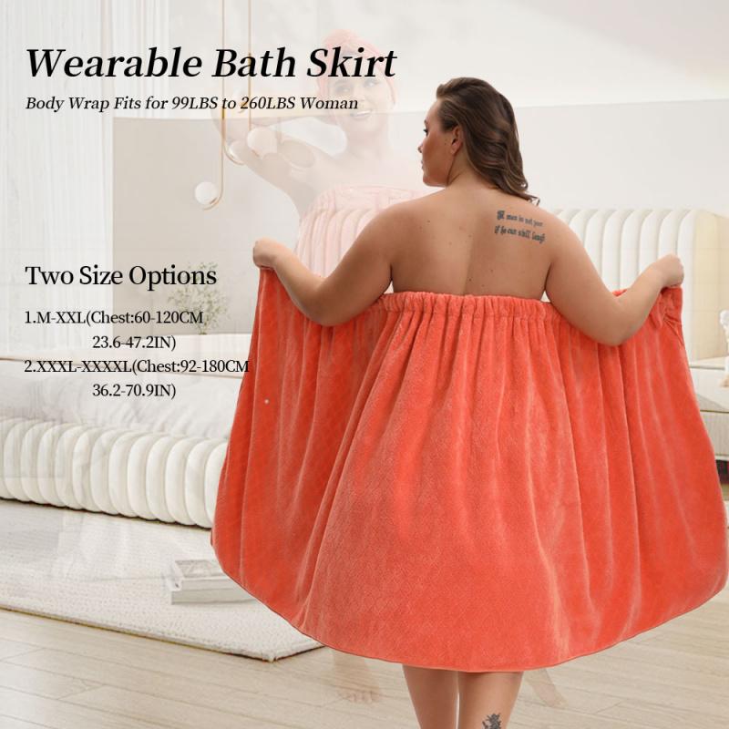 3pcs Set Suitable for M-XXXXL Adjustable Extra Large Bathrobe + Exfoliating Body Scrub Towel+Hair Cap Bathrobe Suitable for Home Travel Sauna Spa Wash Cloths, Bath Towels, Exfoliating Body Scrub Towel, Super Absorbent Towel