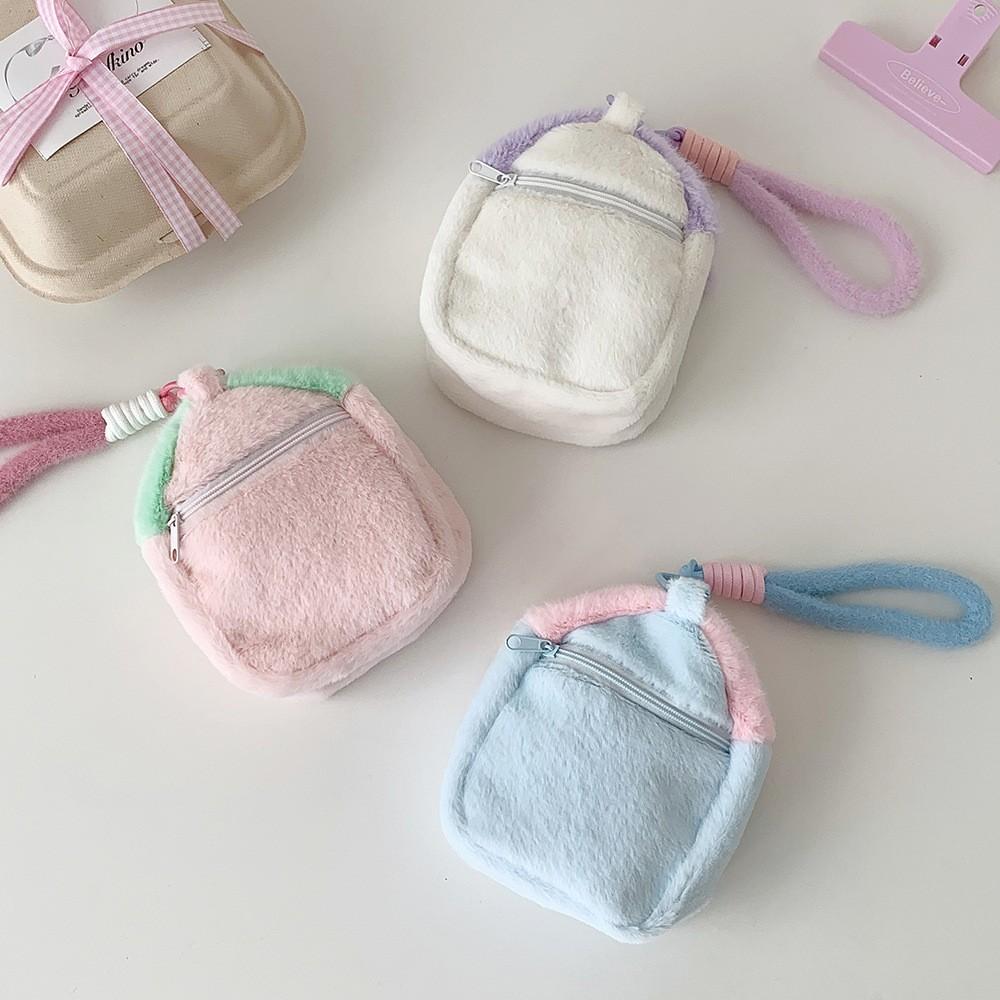 Cartoon Plush Doll Bag, Student Toy House Storage Bag, Anime Figure Cotton Doll Display Hanging Bag, Pain Bag for Collectors