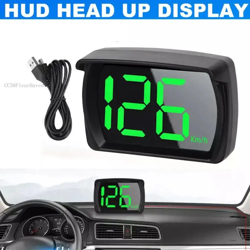 Automotive & Motorcycle Digital Speedometer - Unit Display Screen, Odometer Function, Wide Compatibility Electrical Accessory, Father's Day GiftCC58FleurHaven