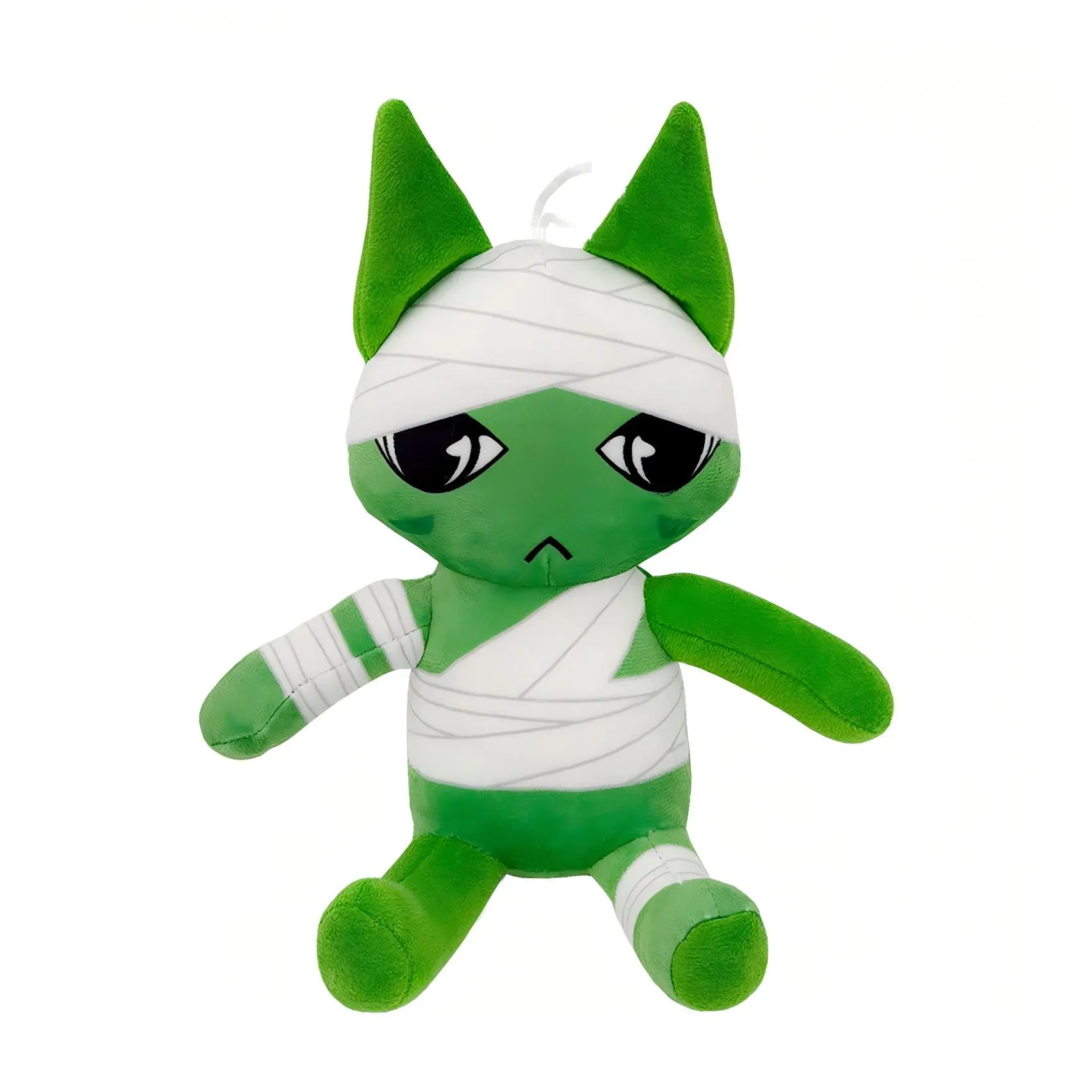 Bandaged Green Cat