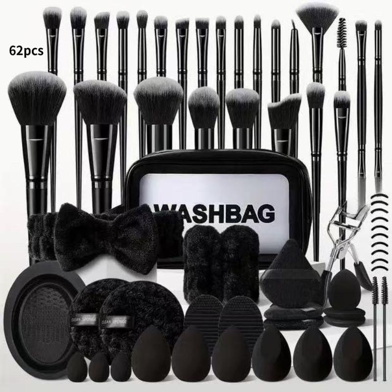 Professional Makeup Brush Set, Multifunctional Cosmetic Tools Kit, Includes Makeup Box, Foundation Brushes, Eyeshadow Brushes, Eye and Face Makeup Brushes