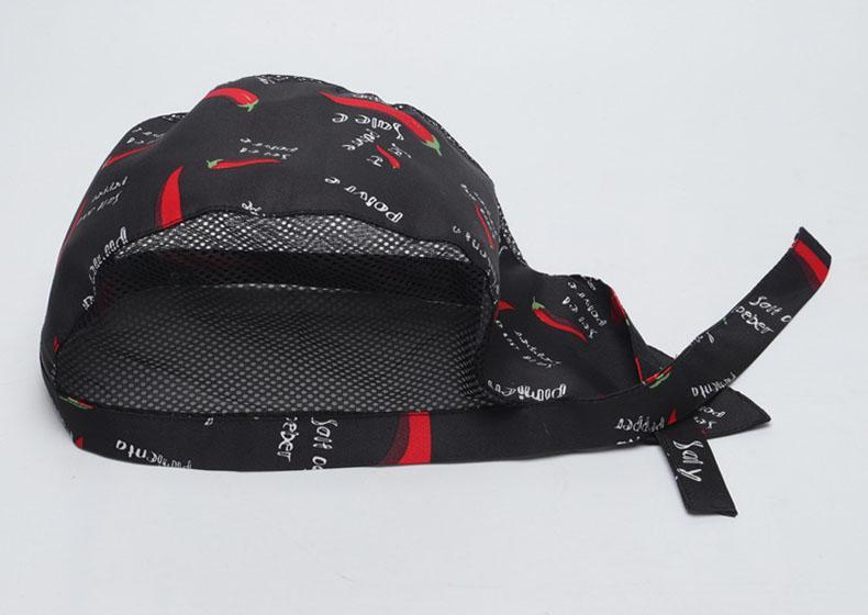 Breathable mesh Cook Hat 3pcs Chef Hat Food service Kitchen Work Cap Hotel Restaurant Canteen Bakery Baker Household Cooking Cap