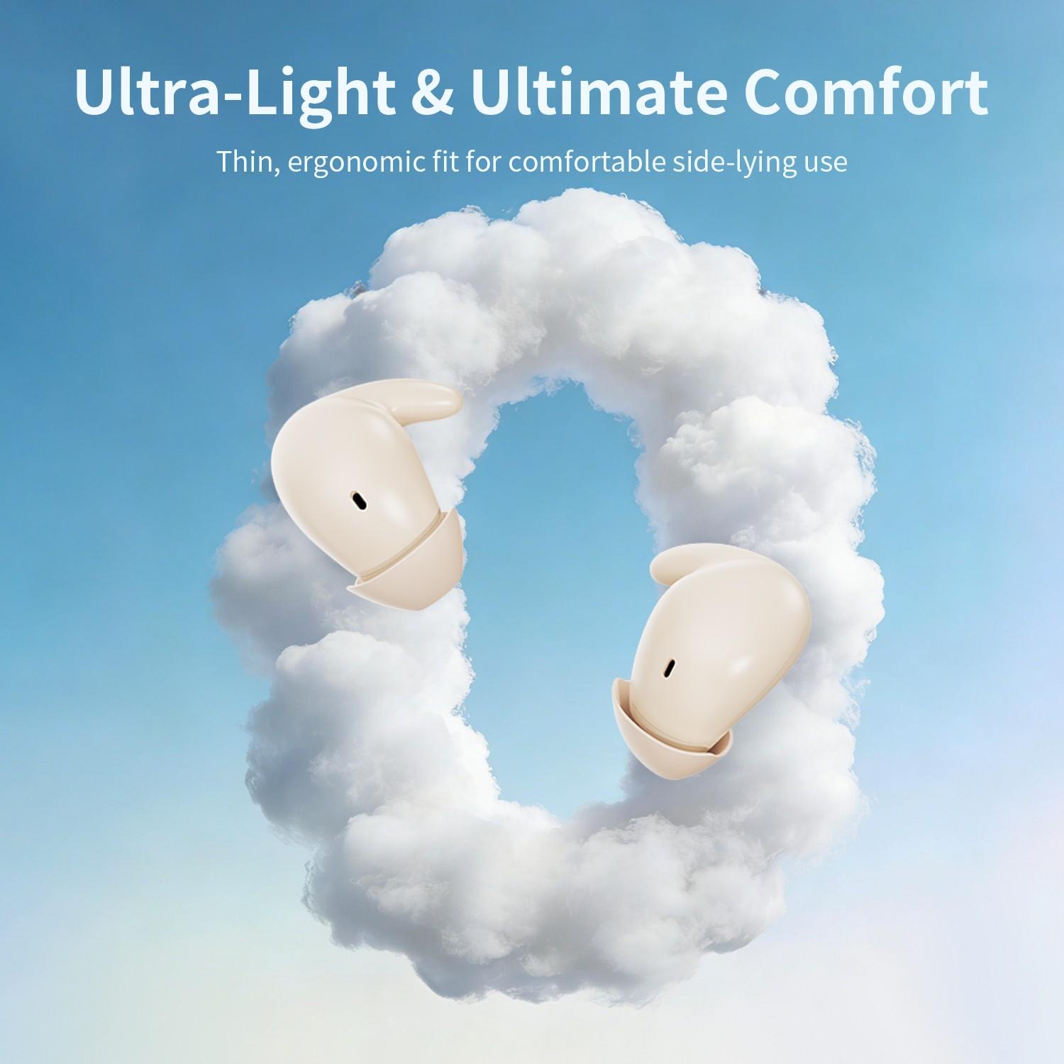 New True Wireless Earbuds with Custom Equalizer, Touch Control, 20-Hour Battery Life, Compatible with iPhone and Android, Compact Design