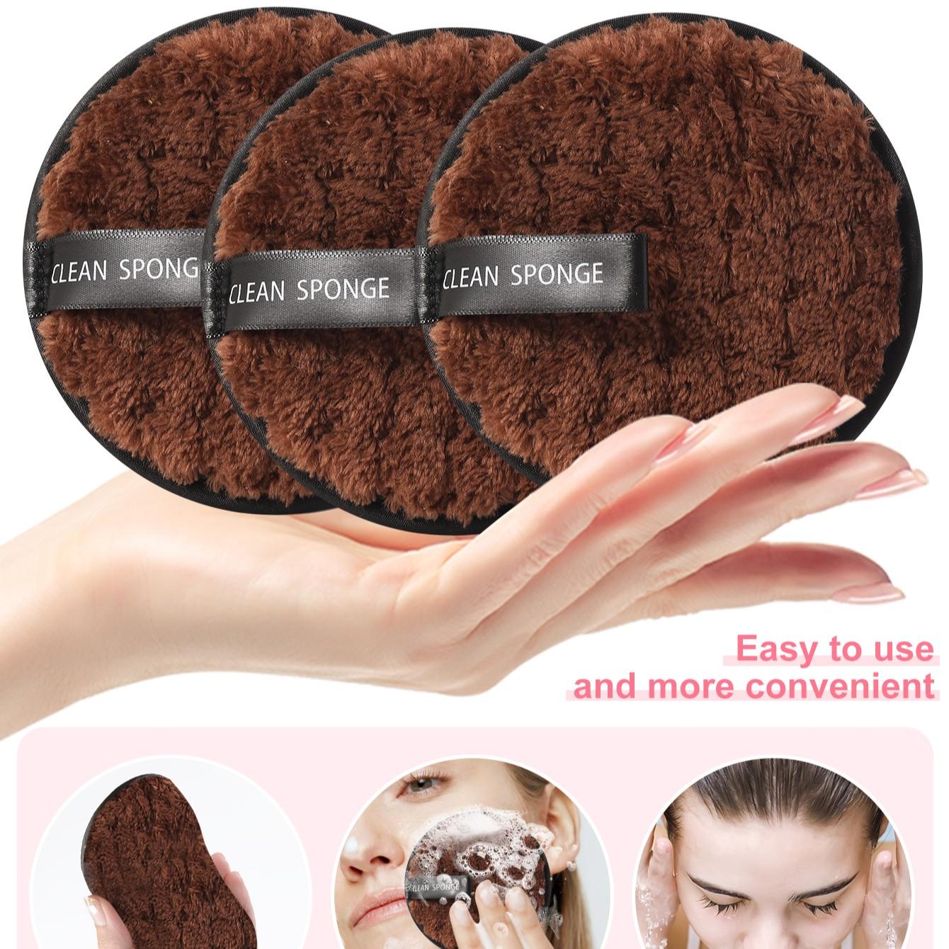 44-Piece Makeup Tool Set, Includes 25 Brushes, Waterproof Cosmetic Bag, Sponges, Puffies, Face Cleanser Sponge, Brush Cleaner