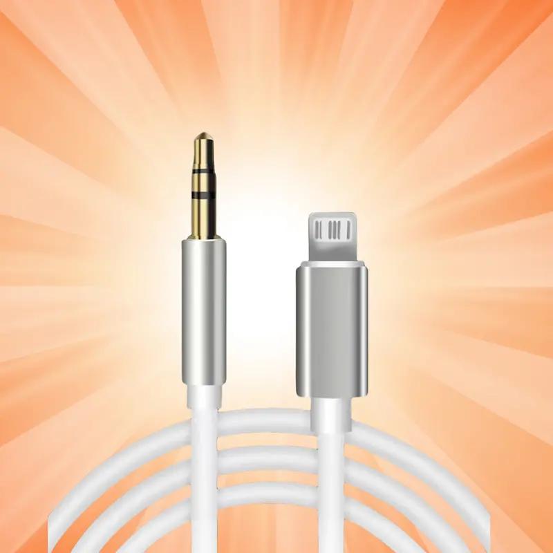 iPhone Aux Cord for Car, 2 Pack Lightning to 3.5 mm AUX Audio Cable Cord for Car Home Stereo, Speaker, Headphone Compatible with iPhone 14 13 12 11 Pro Max XS XR X 8, 3.3ft Accessories Portable