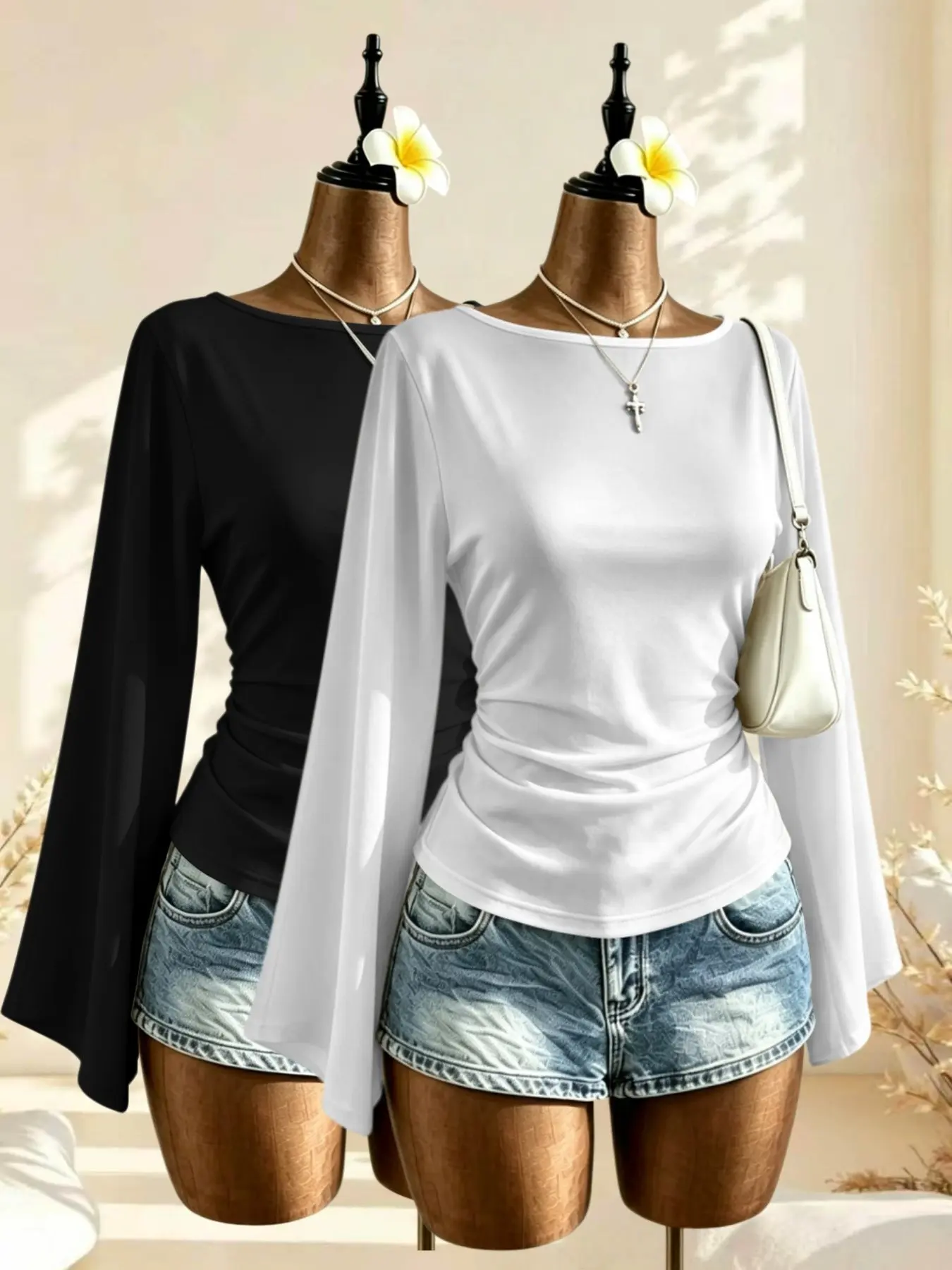 Black + White