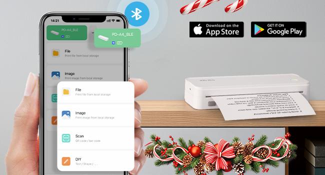 JADENS Portable Printers Wireless for Travel, Support 8.5" X 11" US Letter, Bluetooth Thermal Printer Inkless Mobile Printer for Office Home JADENS Portable Printers Wireless for Travel, Support 8.5" X 11" US Letter, Bluetooth Thermal Printer Inkless Mobile Printer for Office Home