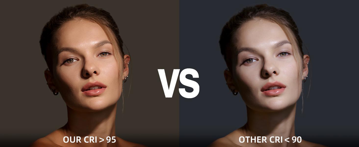 Weilisi Ring Light with Stand and Phone Holder, 13" Full-Screen Dimmable LED for Live Streaming/Makeup/Barber, 6500K Daylight, 79" Tripod & Wireless Remote