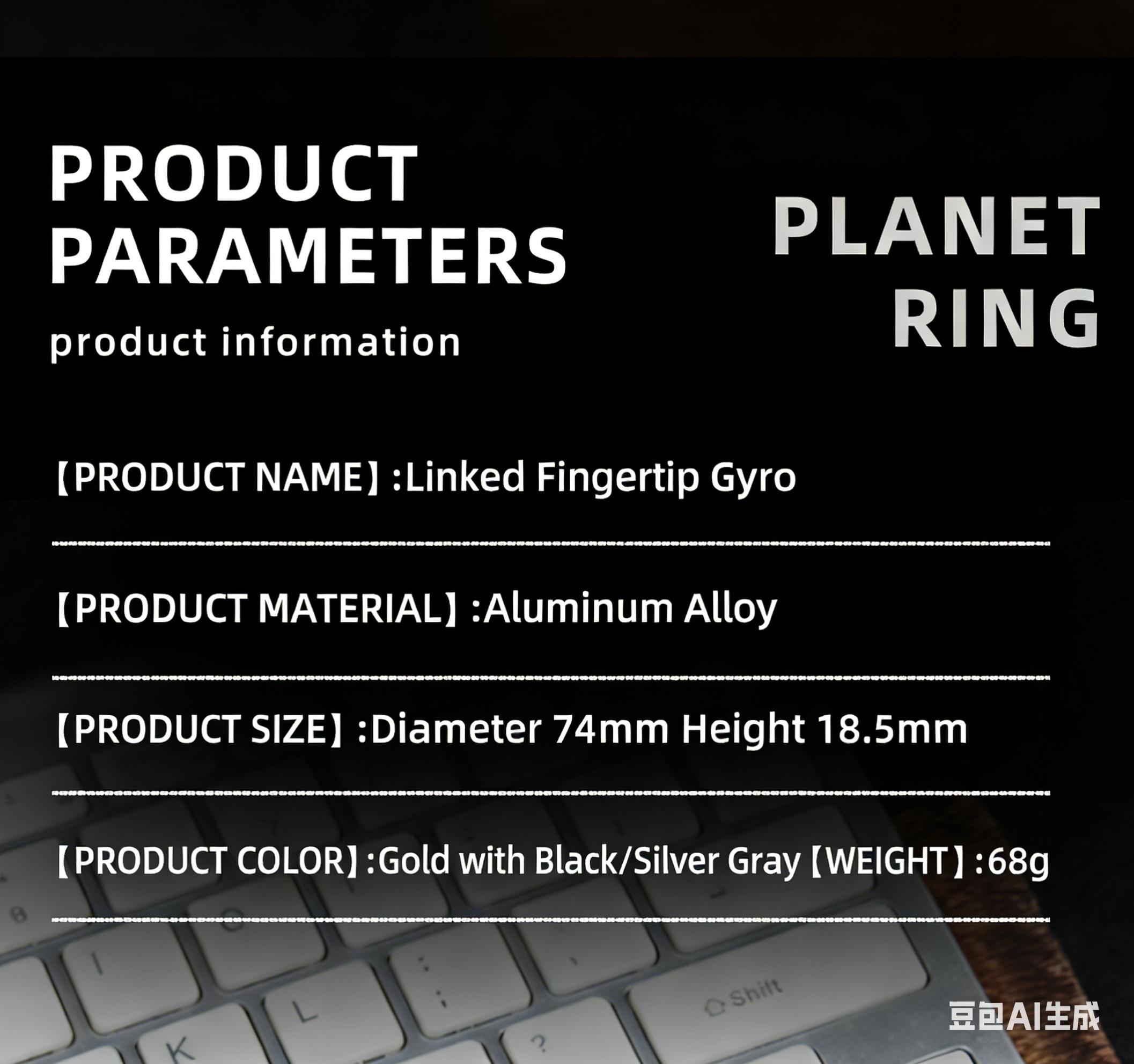 50 God Oracle Linked Gyroscope Metal Rotation Linked Fork Edc Stress Relief Toy, Fun Entertainment Anytime, Portable Leisure Gift