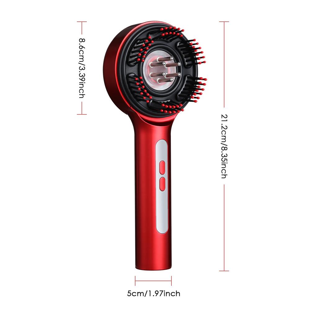 3in 1 Electric Scalp Massage Comb, Hair Oil Applicator Scalp Massager, Electric Scalp Massager Brush - for Head Relaxation & Beauty Care, Perfect Gift for Women And Men.