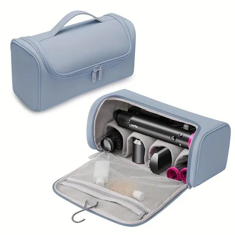 Hanging Dyson Hair Dryer Organizer Bag, Large Capacity Waterproof Travel Case, for Dyson Supersonic & Attachments, Toiletry Bag for Men Women