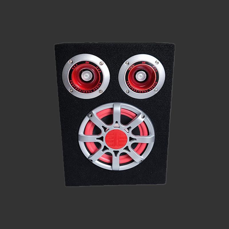 Multifunctional Active Car Subwoofer 12V/24V/220V Bluetooth Speaker with Built-in Amplifier