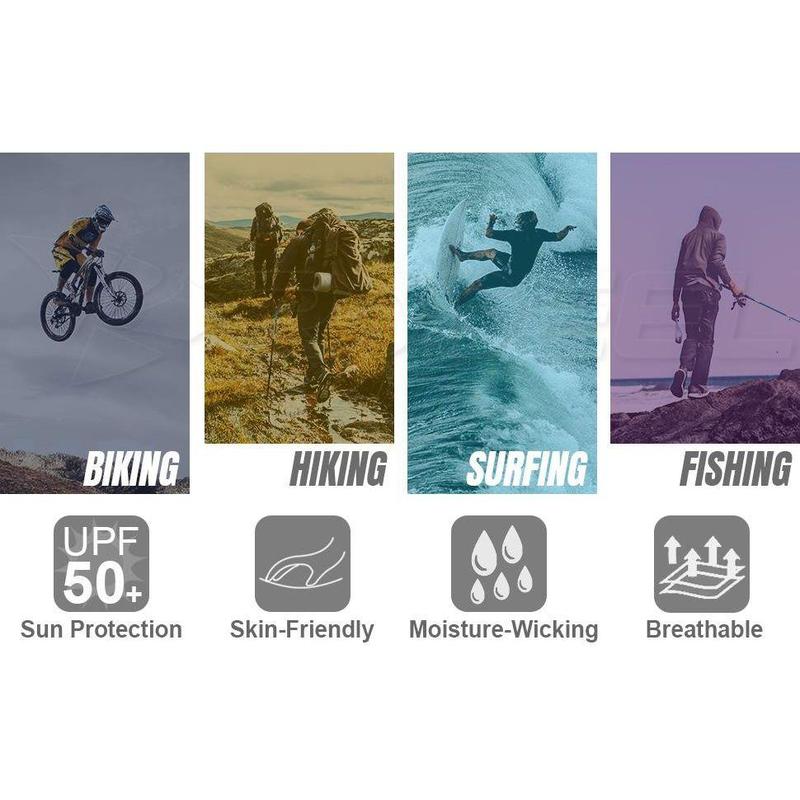 【RODEEL】910 Long Sleeve Shirts Men UPF 50+ Sun UV Protection Lightweight Quick Dry Moisture Wicking Breathable Cooling Athletic Activewear for Outdoor Sports Gym Workout Hiking Camping Running Fishing Boating Construction Landscaping, Holiday Gift 【RODEEL】910 Long Sleeve Shirts Men UPF 50+ Sun UV Protection Lightweight Quick Dry Moisture Wicking Breathable Cooling Athletic Activewear for Outdoor Sports Gym Workout Hiking Camping Running Fishing Boating Construction Landscaping, Holiday Gift