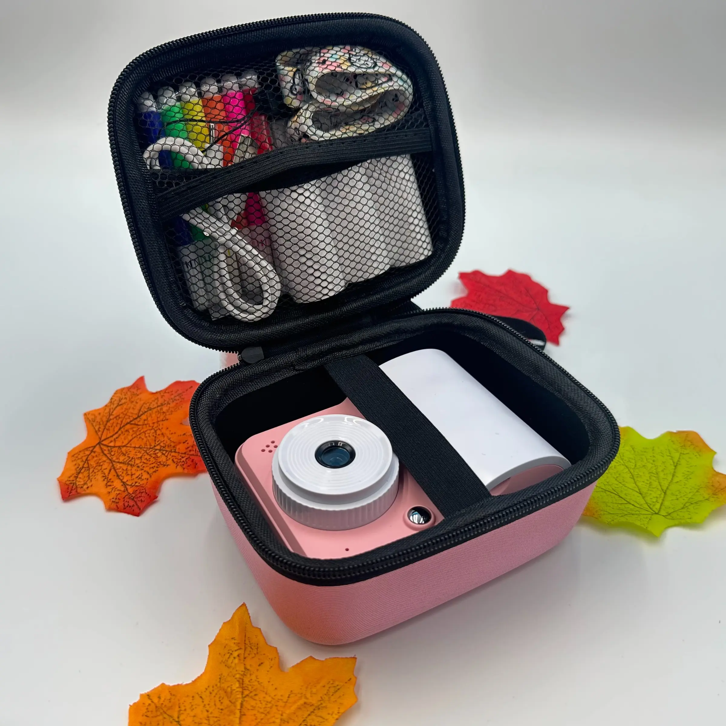 Eva Material Instant Print Camera Protective Case, Large Capacity, Portable Storage Box, Four Colors Available, Fits Multiple Print Cameras