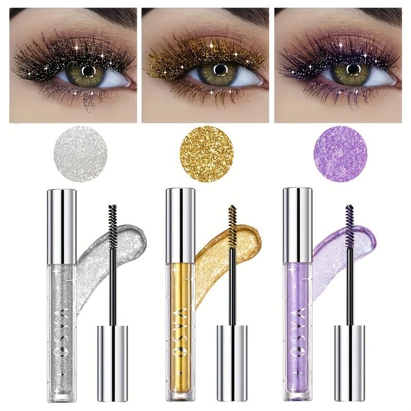 Shimmering Mascara, Waterproof and Smudge-proof, Curls and Lengthens Lashes, Perfect for Music Festivals.