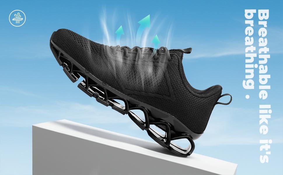 Women's Slip on Walking Running Shoes Blade Tennis Casual Fashion Sneakers Comfort Non Slip Work Sport Athletic Trainer Shoes For Exercise & DailyWear