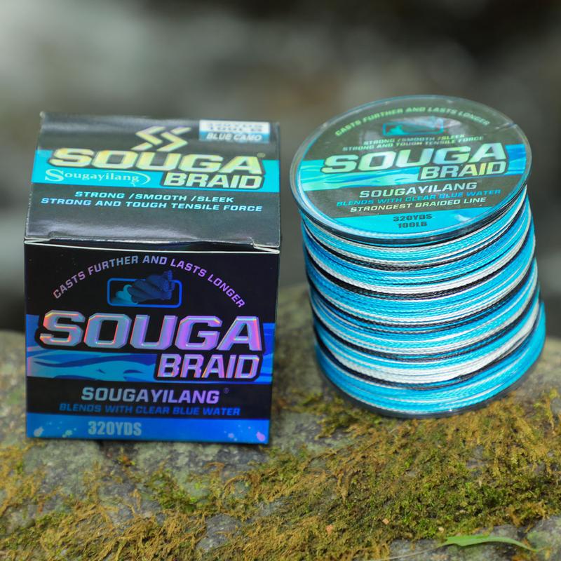 Sougayilang Braided Fishing Line - 320 Yards, Pro Grade Performance for Saltwater & Freshwater- Sougayilang Braid,Tackle Accessories