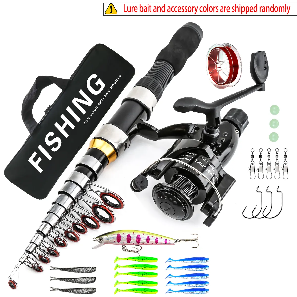 7.1 fishing pole combos 13 TACT Spinning Combo piece fishing rod and reel combo is lightweight SKYSHALO Rod and Fishing Reel