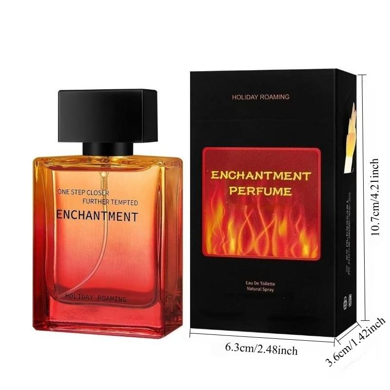Men's Slightly Drunk Fougere Woody Perfume 50ML, Long-Lasting Light Fragrance, All Day Fragrance, Earthy Woody Scent, Captivating Scent, Natural Freshness, Perfect Gift for Boyfriend, Unisex Date Cologne
