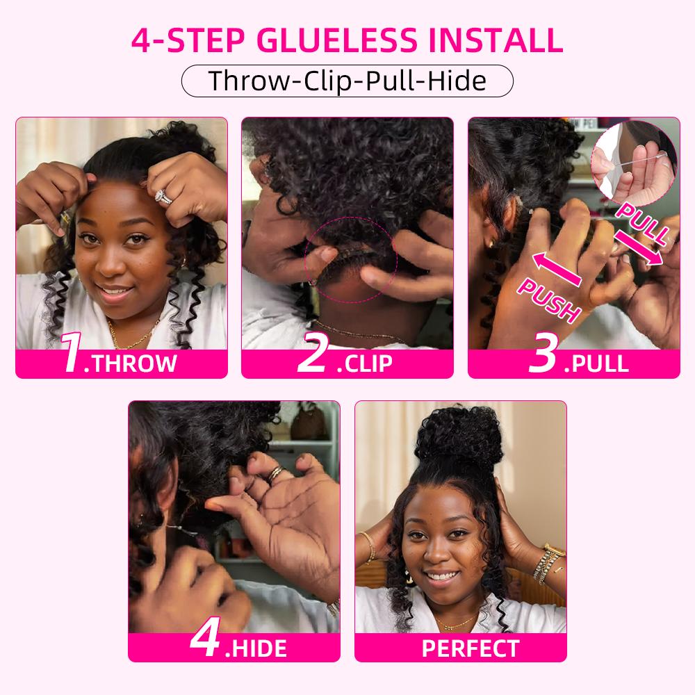 Bling Hair Invisi Strap 360 Full Lace Frontal Wigs Human Hair Bone Straight Wigs Brazilian Virgin Wigs Pre Plucked Drawstring Wig for Women 180 Density TikTokShopBlackFriday Bling Hair Invisi Strap 360 Full Lace Frontal Wigs Human Hair Bone Straight Wigs Brazilian Virgin Wigs Pre Plucked Drawstring Wig for Women 180 Density TikTokShopBlackFriday