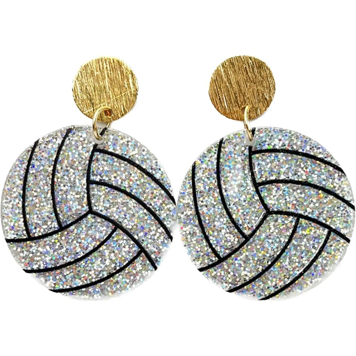 Football Earrings Basketball Volleyball Baseball Dangle Drop Earring  Earrings for Women Team