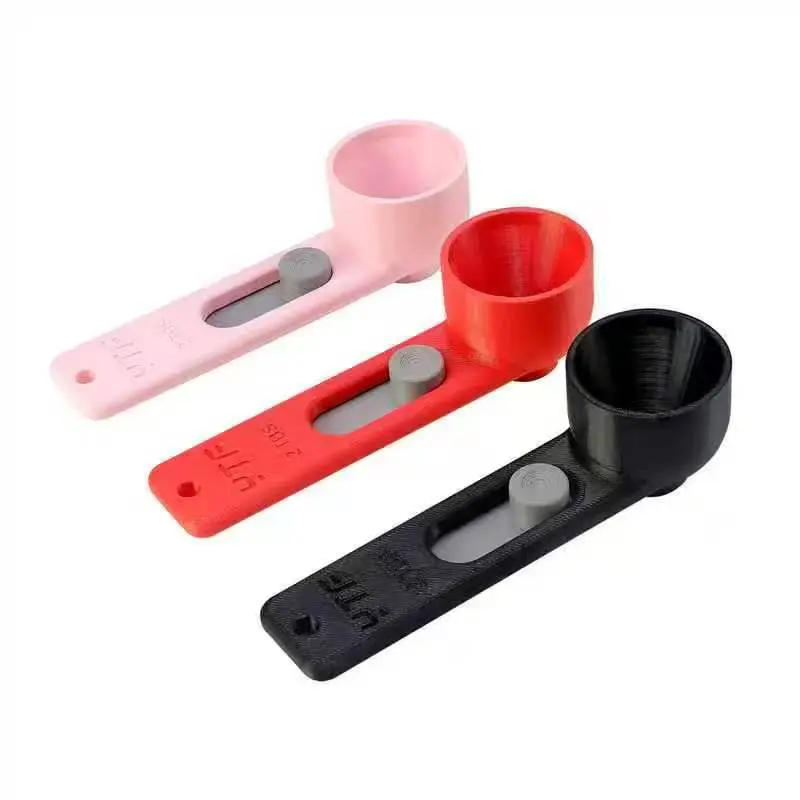 3-Pack -2-in-1 Precision Pro Powder Funnel Scoop - 2TBS Supplement Scoop for Pre- Workout, Creatine, Electrolytes, and Baby Formula.Perfect Valentine's Day/anniversary gift.