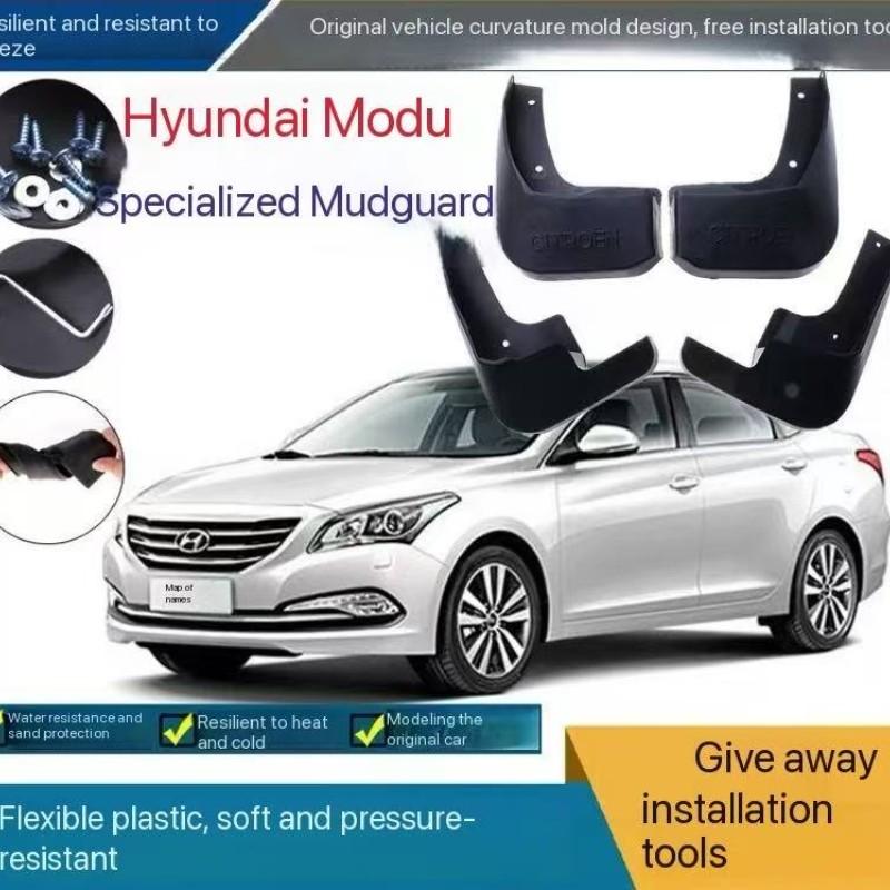 Solid Source 2021 Hyundai Elantra Mudguard, Front & Rear Original Factory Replacement Parts, Easy Installation, Corrosion Resistant