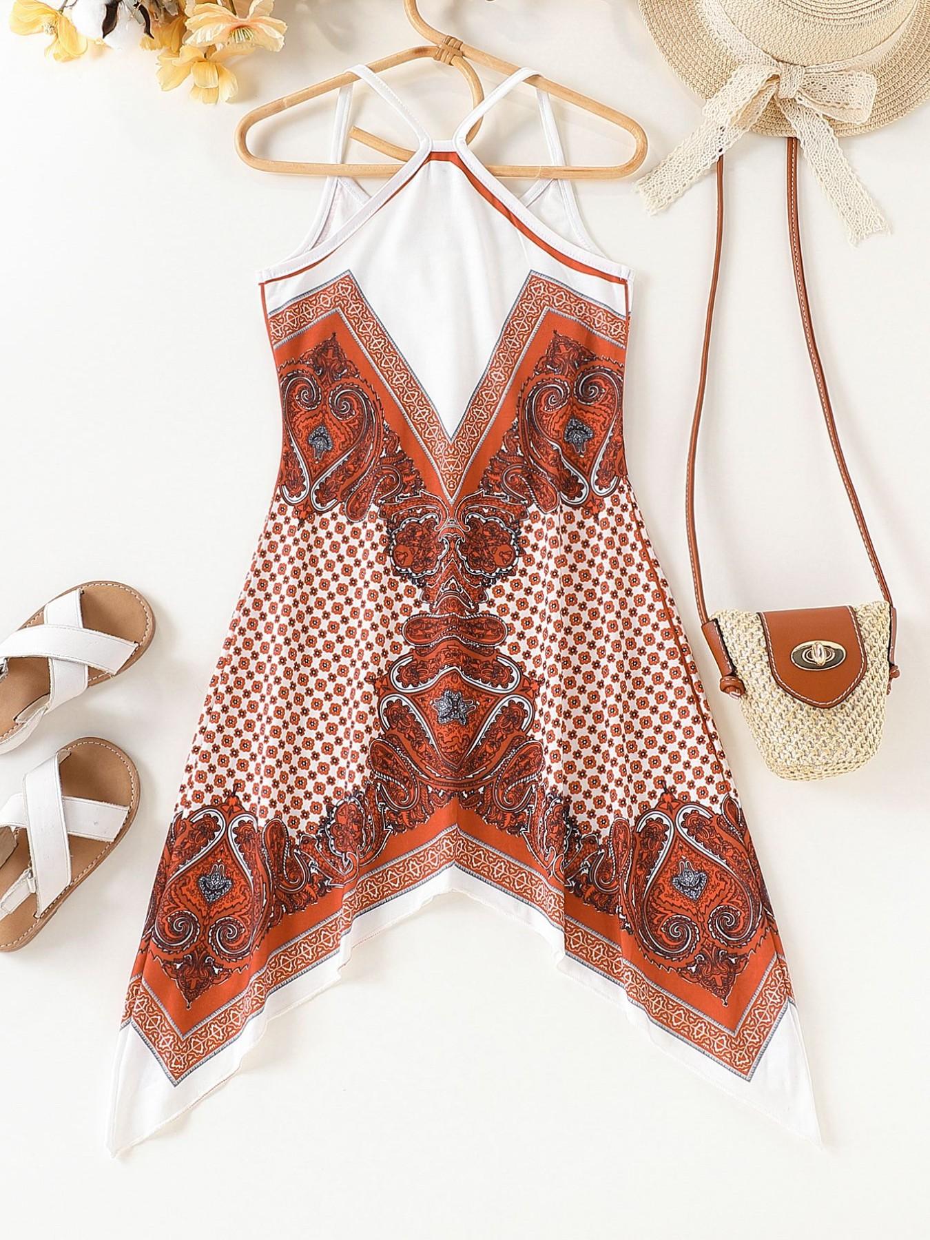 2026 Summer Viral Hit! Toddler Boho Vintage Dress