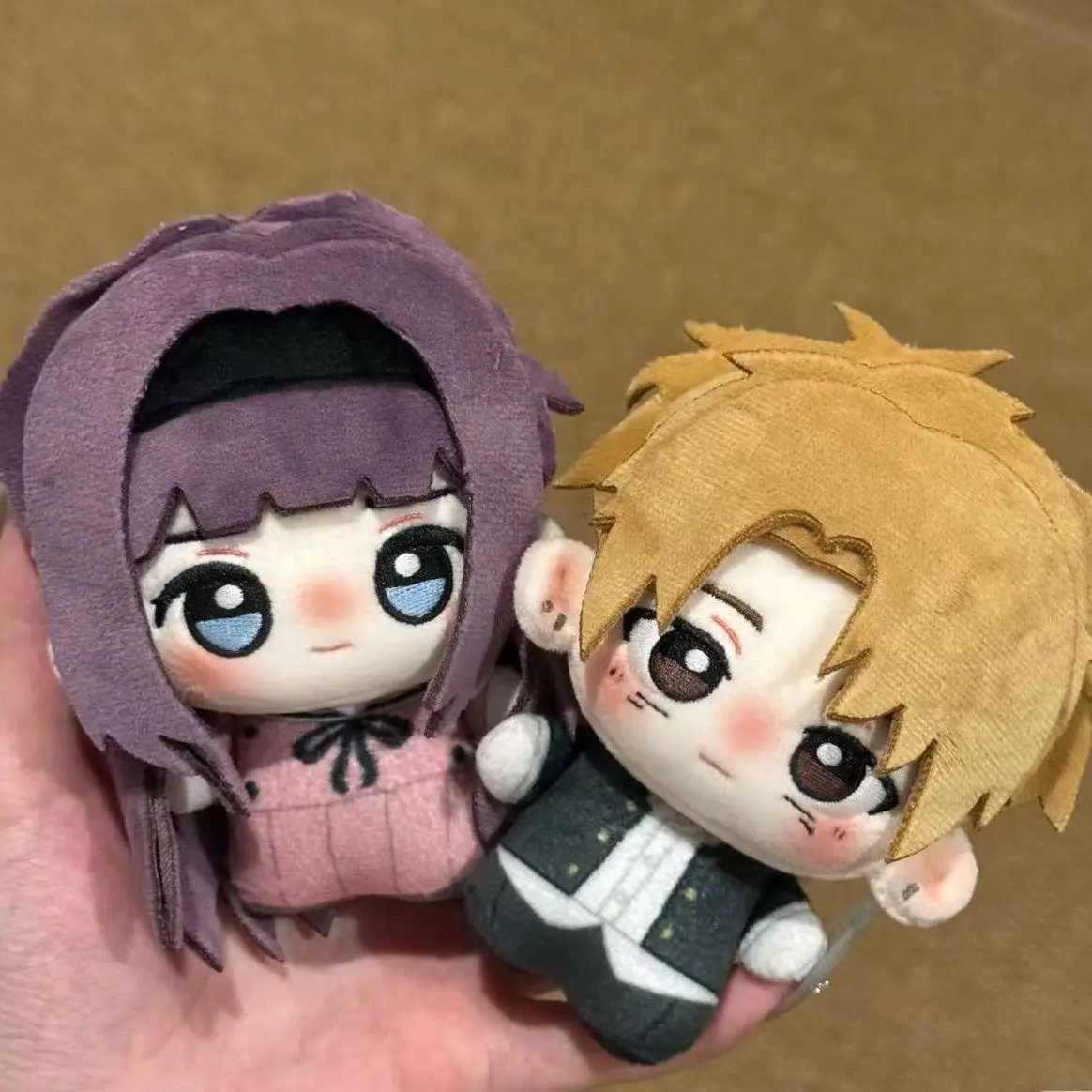 10cm Kaoruko Waguri Rintaro Tsumugi Plushie Toys The Fragrant Flower Blooms With Dignity Plush Doll Keychain Pendant Gifts