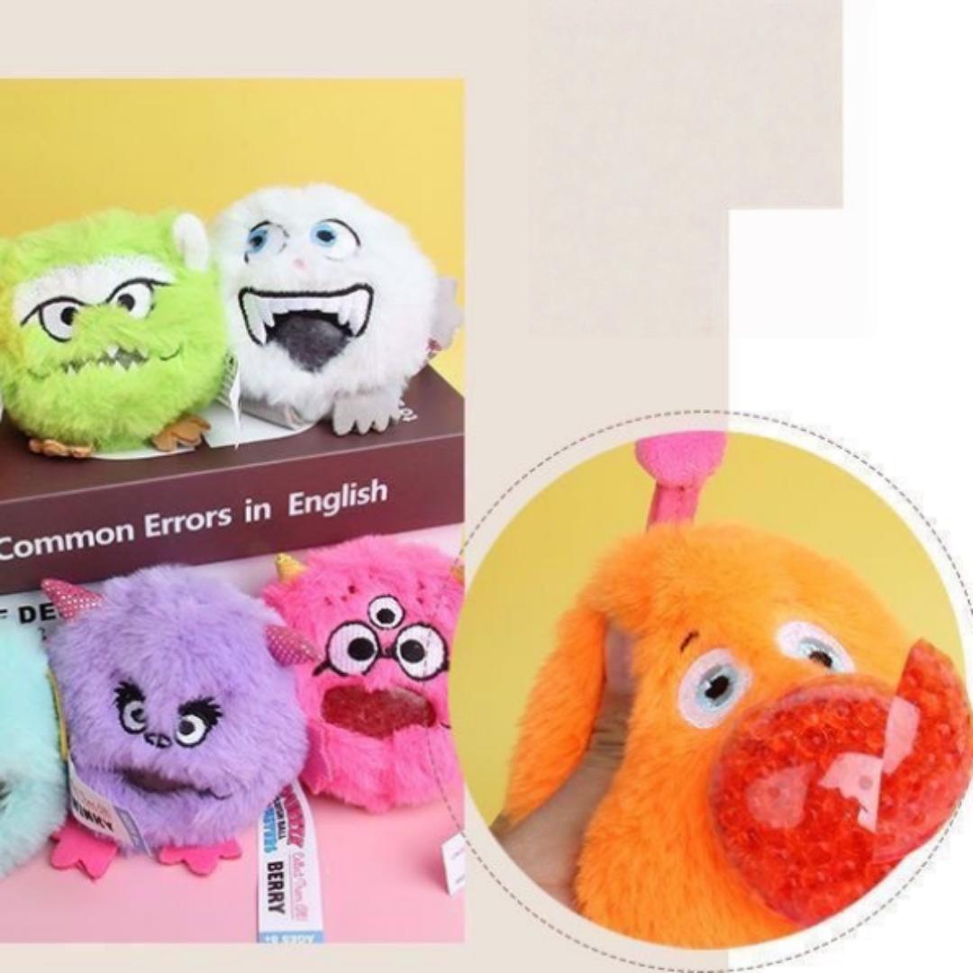 Creative Cute Pet Plush Stress Ball: Adorable Animal-Shaped Squeeze Toy—the Perfect Stress-Relief Tool and Holiday Gift. Styles vary. A must-have for stress relief. Suitable for ages 12 and up.