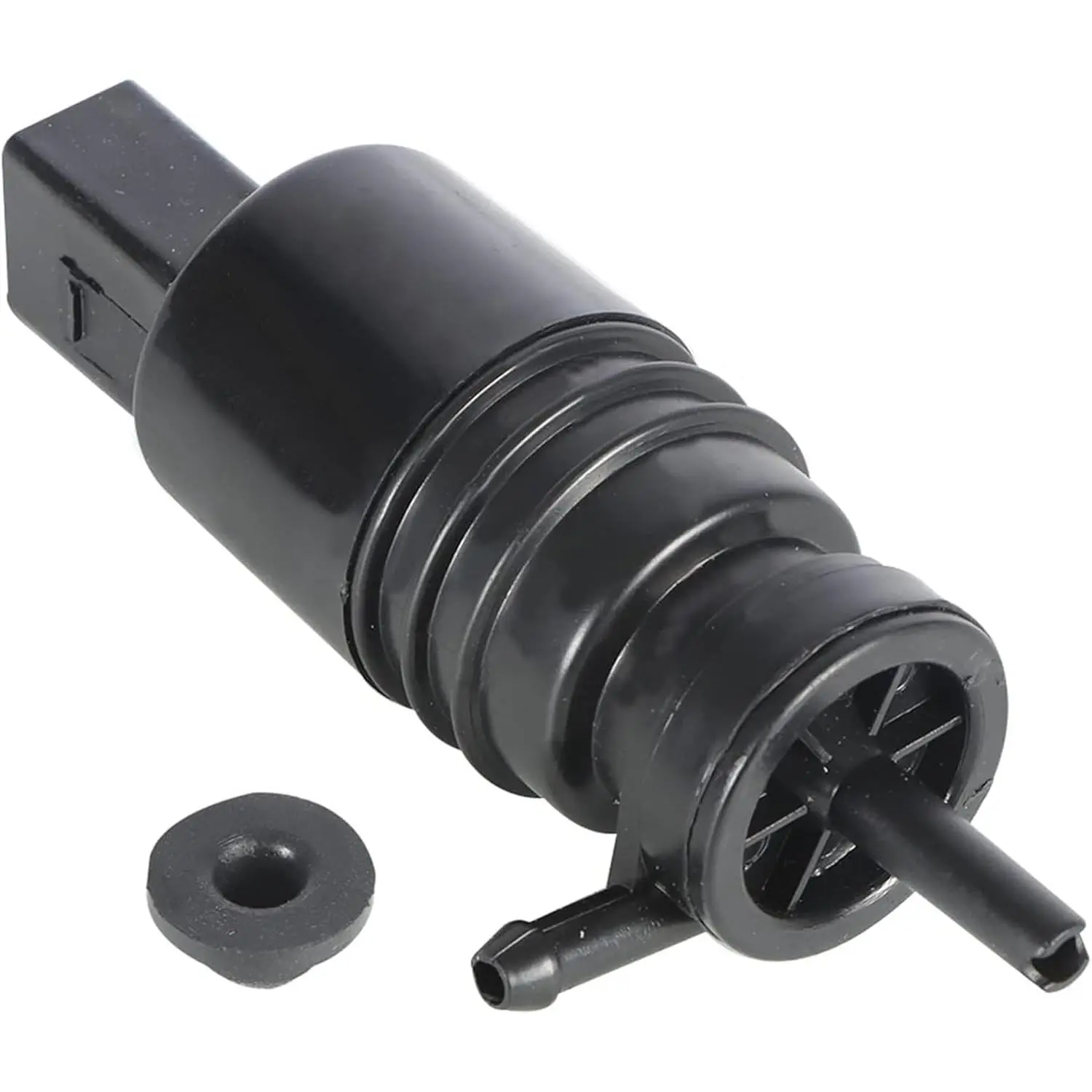 Windshield Washer Pump W/Grommet 68071576AA Replacement for 2009-2017 Ram 1500 2500 3500