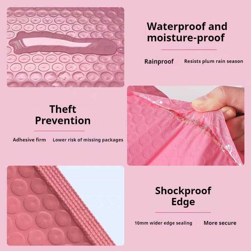 20pcs Thick Polyethylene Bubble Envelopes, Padded Envelopes, Poly Mailers, Durable Transport Protection, Ideal Packaging and Mailing Supplies